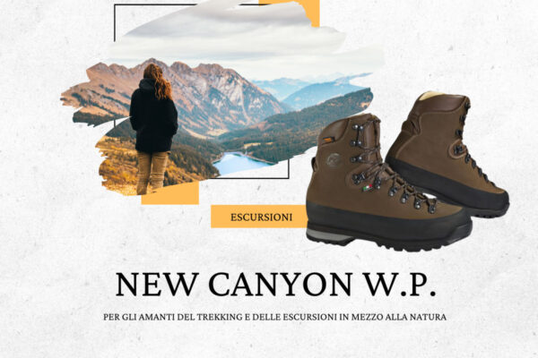 NEW CANYON W.P. boot